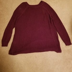 Old Navy Plum 3X Pullover Sweater